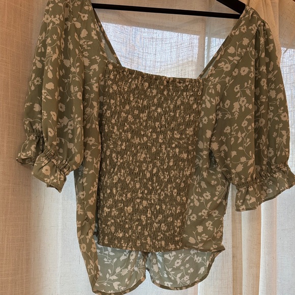 Abercrombie & Fitch Floral Blouse - Picture 3 of 4